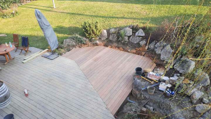 Installation de terrasse Esbly
